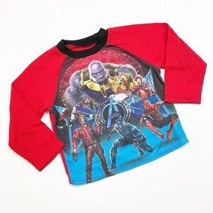 Marvel boys pajama top